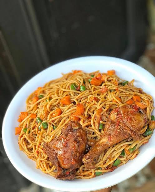 Jollof Spaghetti